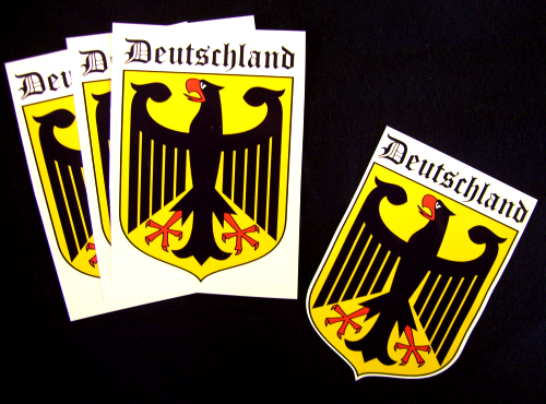 Deutschland Aufkleber / Sticker